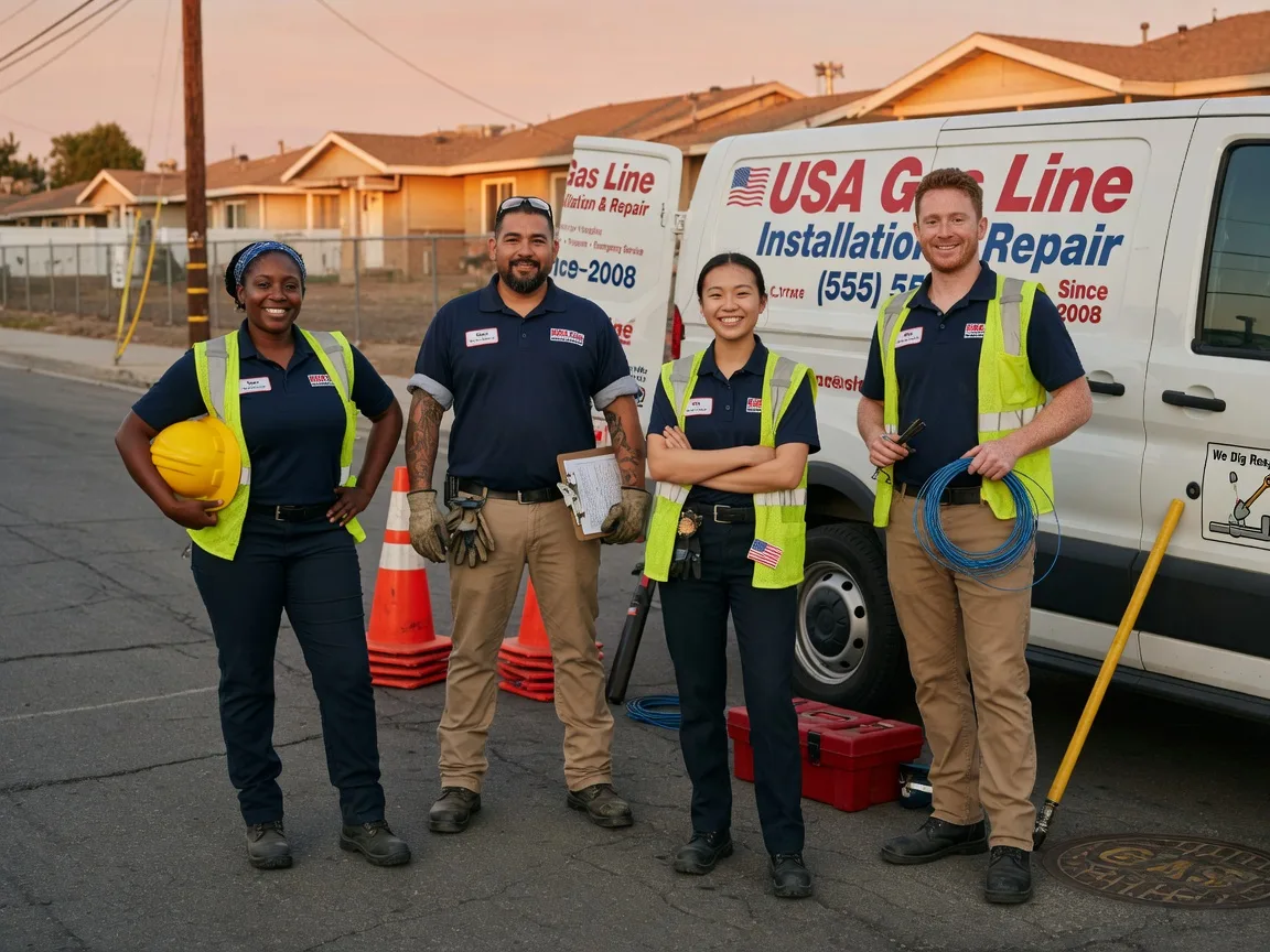 Gas Line Installation company in Widener, AR